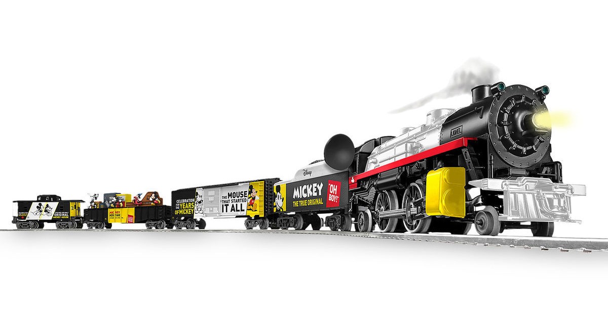 mickey mouse 90th anniversary lionel train