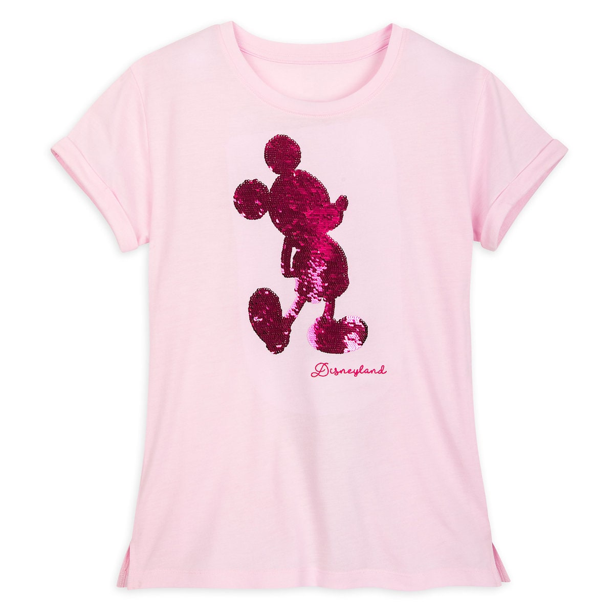 Mickey Mouse Reversible Sequin T-Shirt for Women - Disneyland and Walt Disney World 