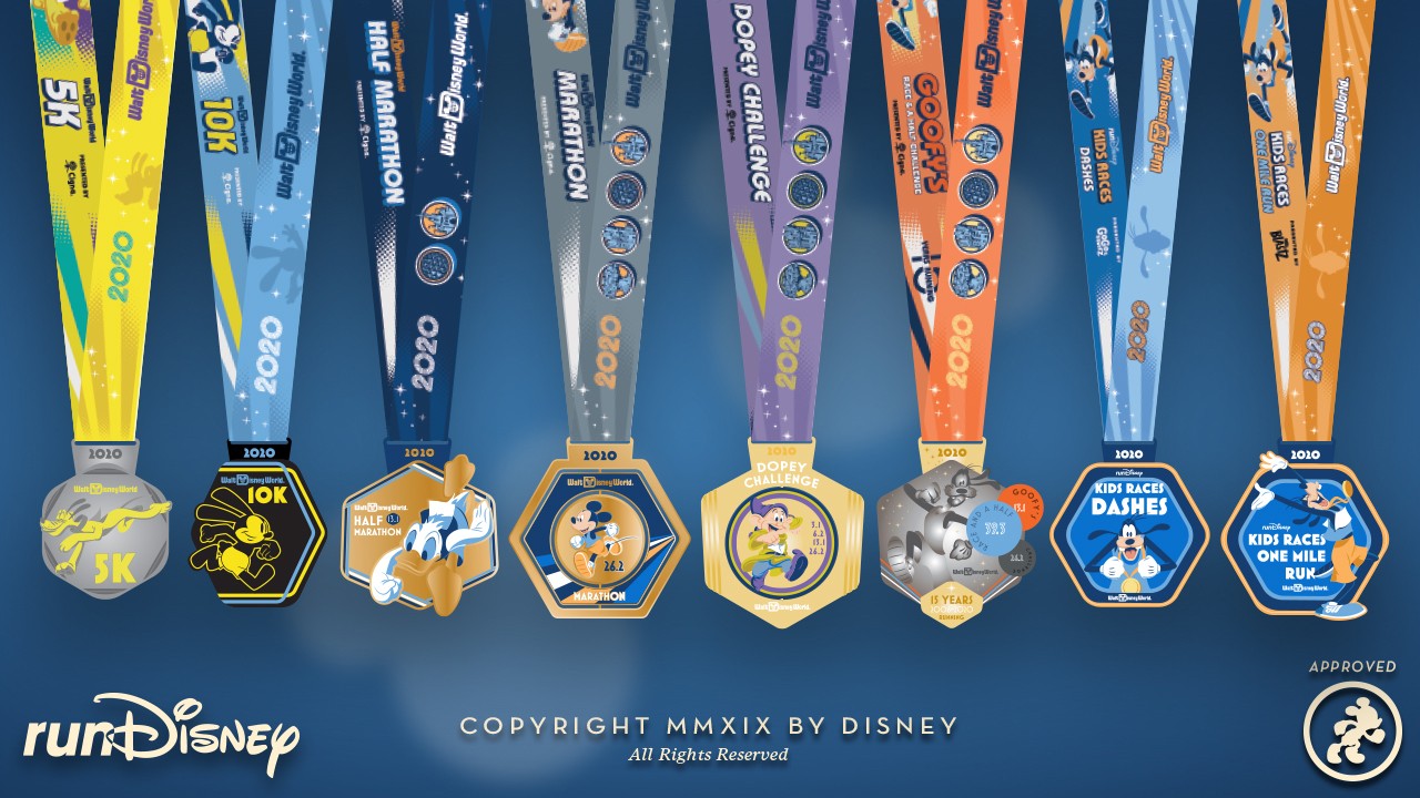 週末限定値下‼️ レア 希少品 オズワルド Run Disney マラソン メダル 2020 Walt Disney World Marathon Weekend medals revealed