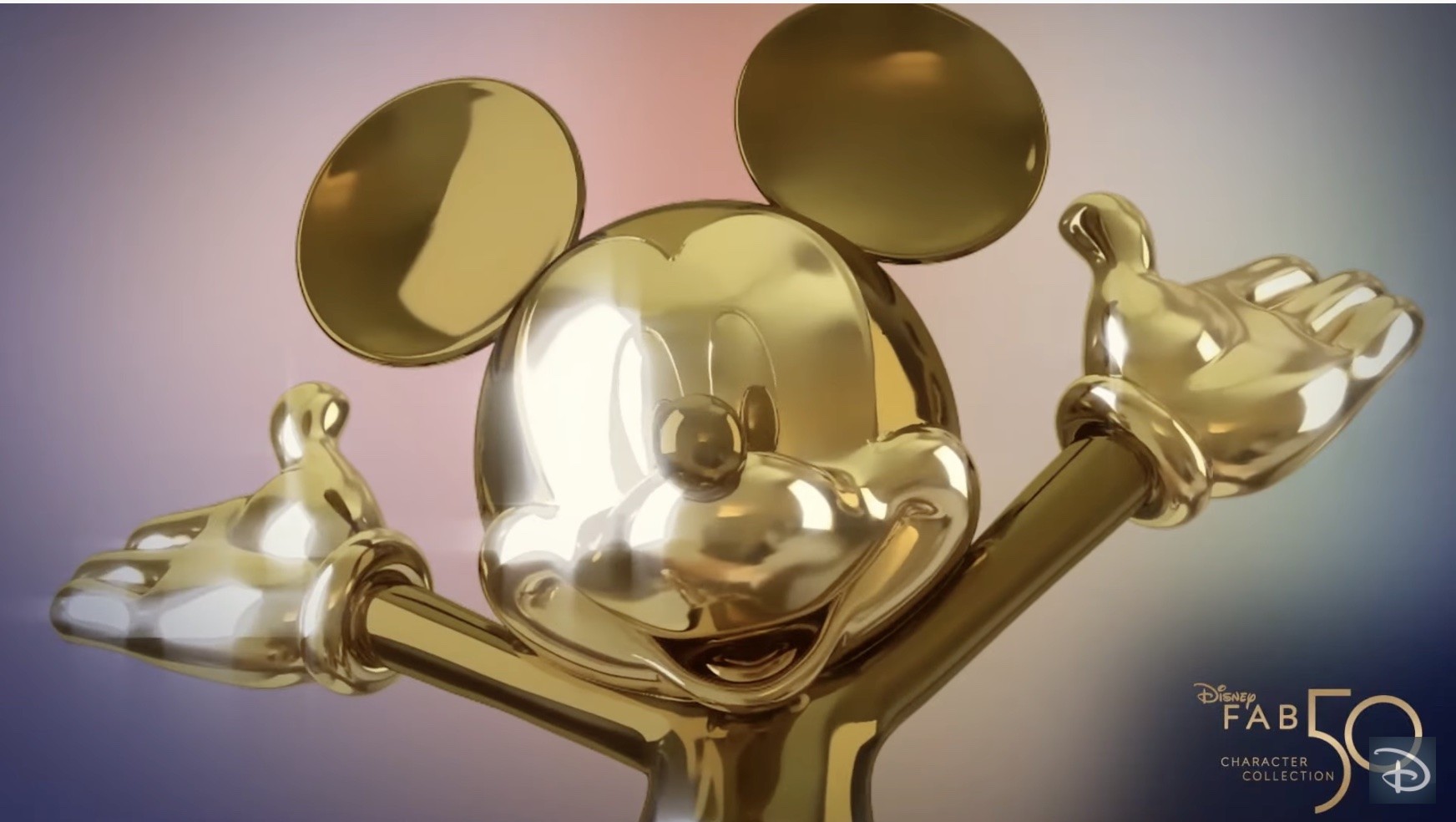 First of Fab 50 sculptures for Disney World's 50th anniversary unveiled