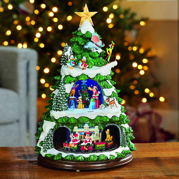 This Animated Disney Holiday Tree Is Holiday Magic! Decor