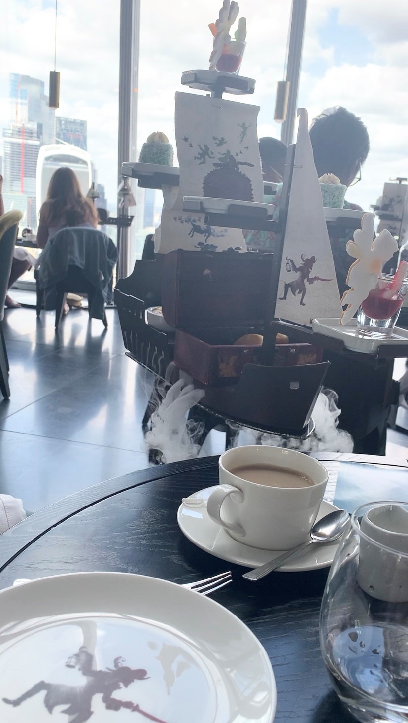 Peter Pan Afternoon Tea at the Shard Disney Inside