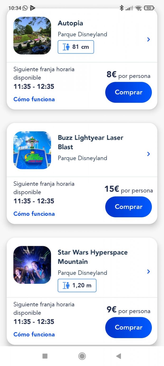 Disney Premier Access Disneyland Paris
