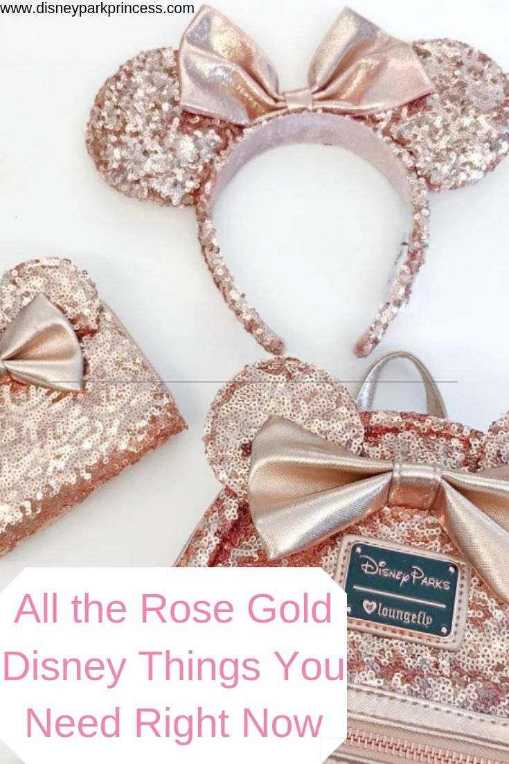 All Of The Rose Gold Things You Need From ShopDisney Right Now