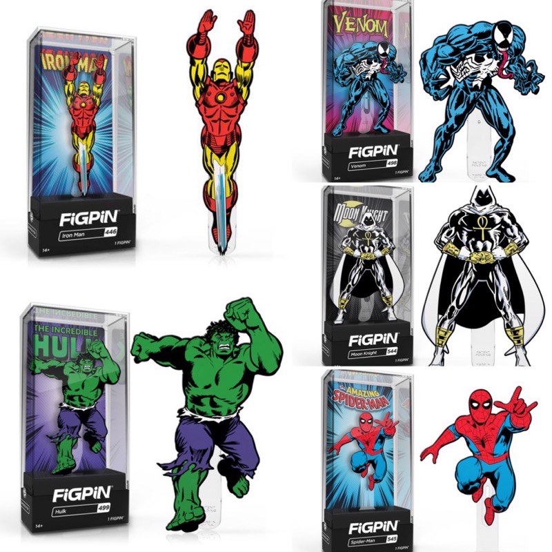 Marvel Comics FiGPiN Collection Disney Pins Blog