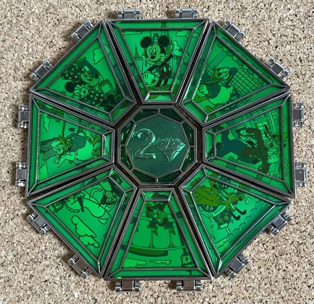 Complete Disney Pin Trading 20th Anniversary Countdown Collection