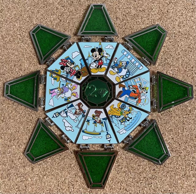 Complete Disney Pin Trading 20th Anniversary Countdown Collection