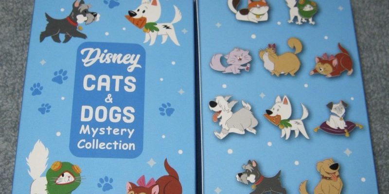 Disney Cats and Dogs Mystery Pin Collection Disney Pins Blog