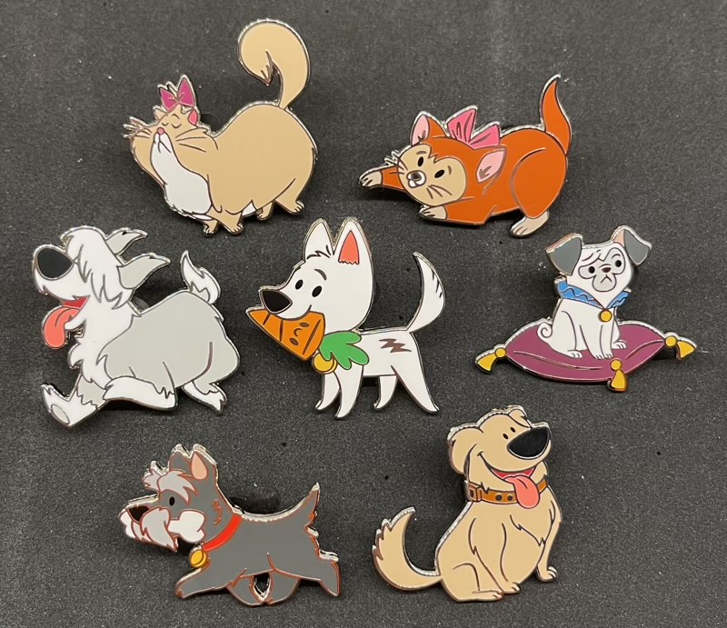Disney Cats and Dogs Mystery Pin Collection Disney Pins Blog