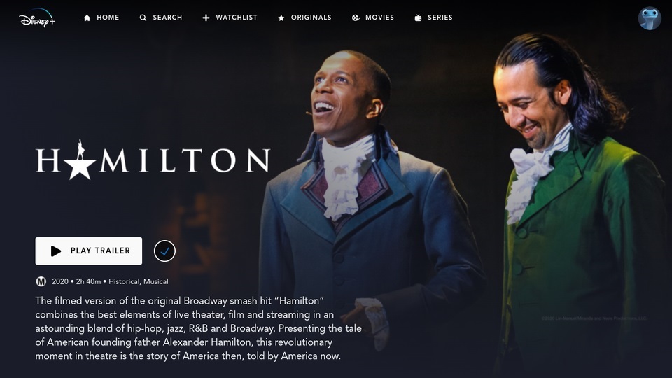 Criador de Hamilton mudamos os palavrões pra entrar no Disney Plus