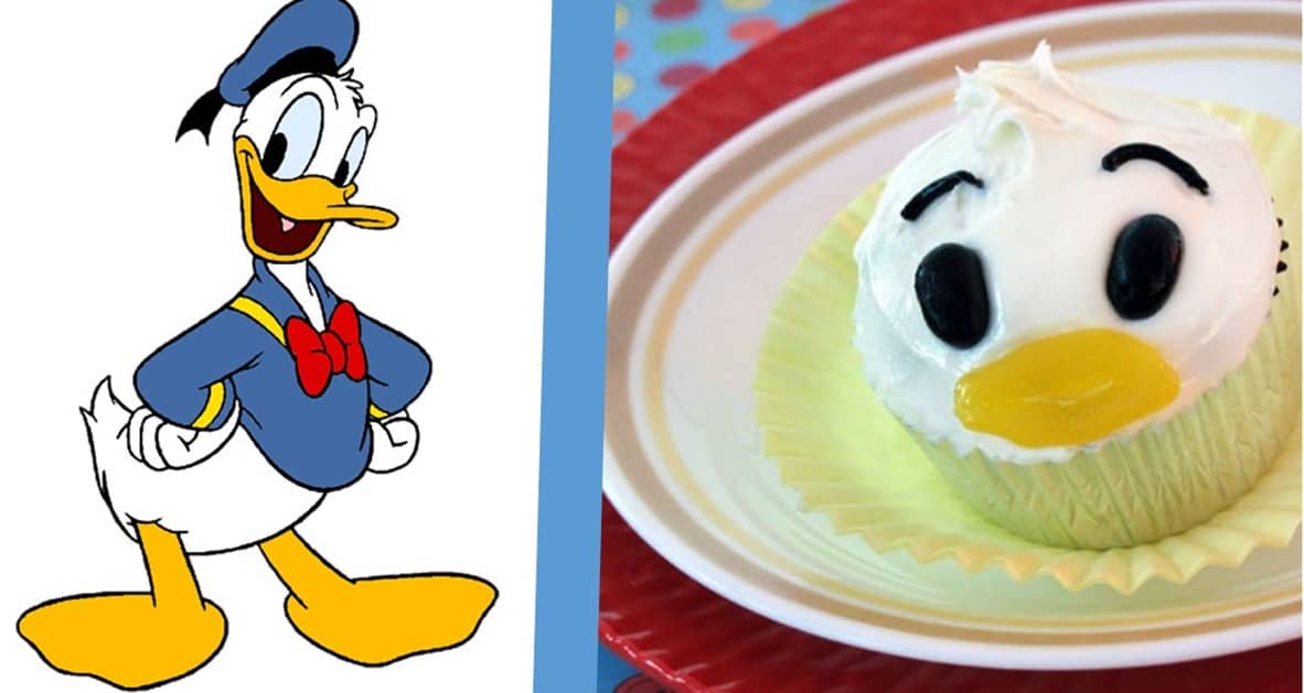 Donald’s Just Ducky Cupcake Recipe •