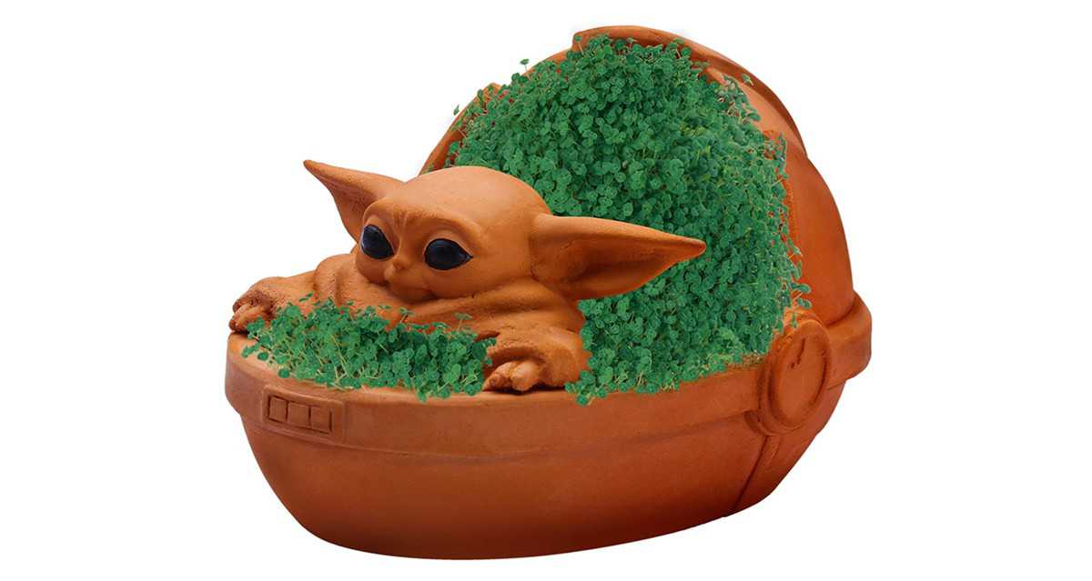 The Child (aka "Baby Yoda") Chia Pet on Amazon! •