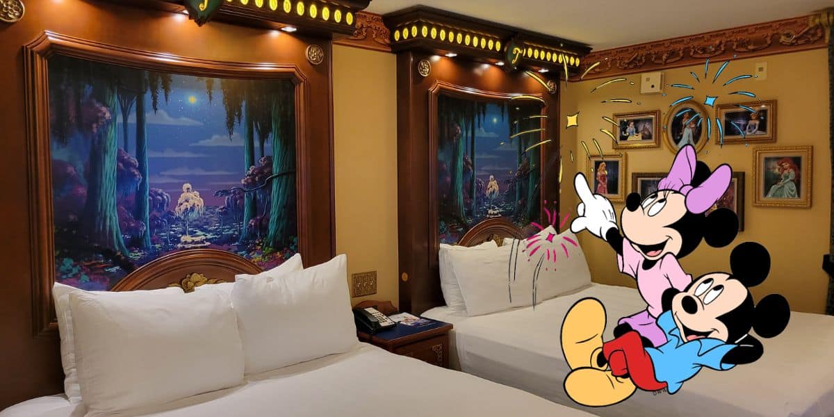 The Only Place In Disney World to Get Fireworks INSIDE Your Hotel Room