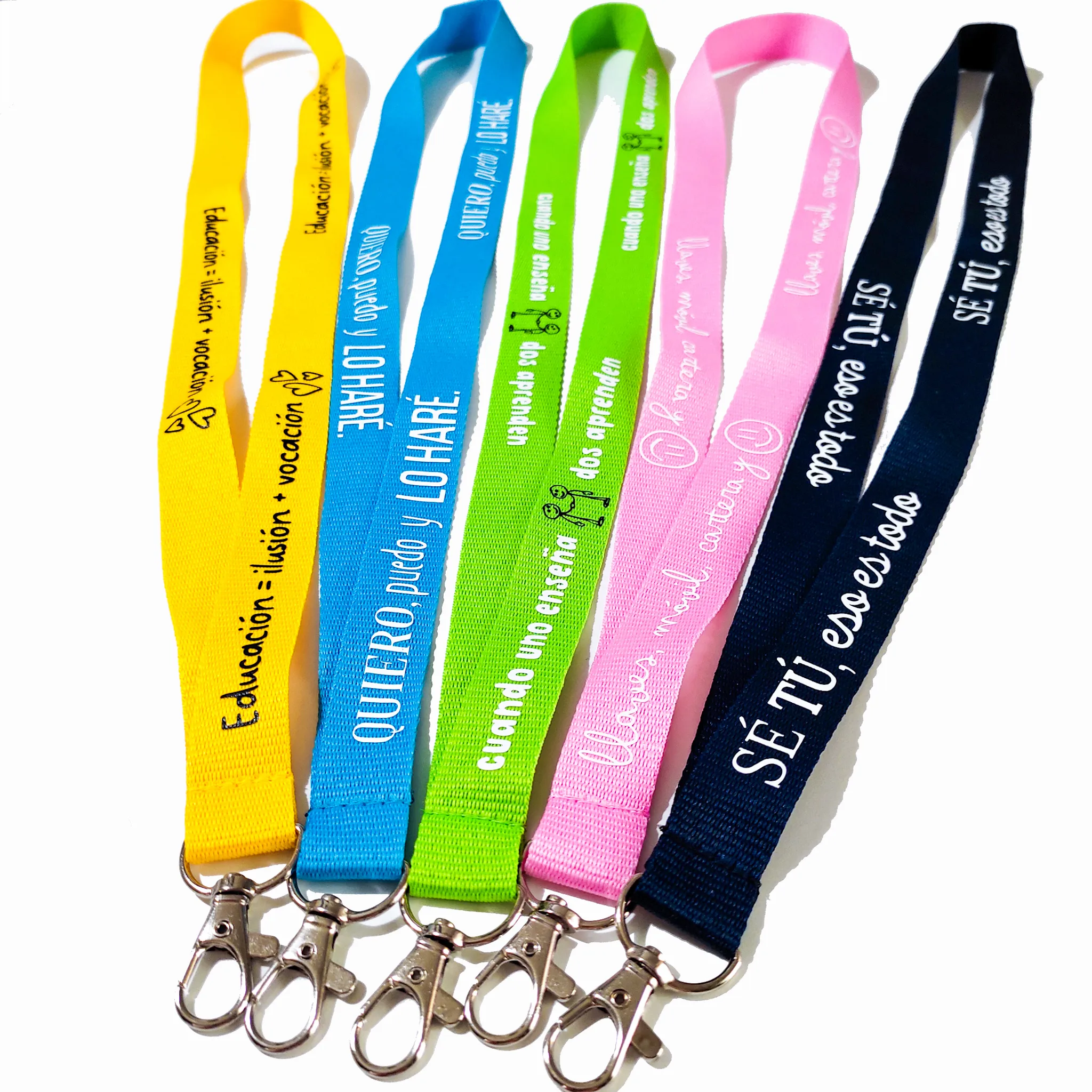 Lanyards de colores Disowned factory