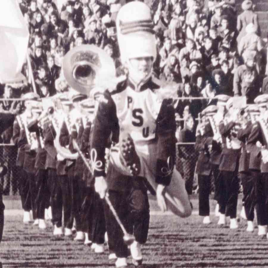 Flipping over our Blue Band Drum Majors The Adventure Bureau Dispatch