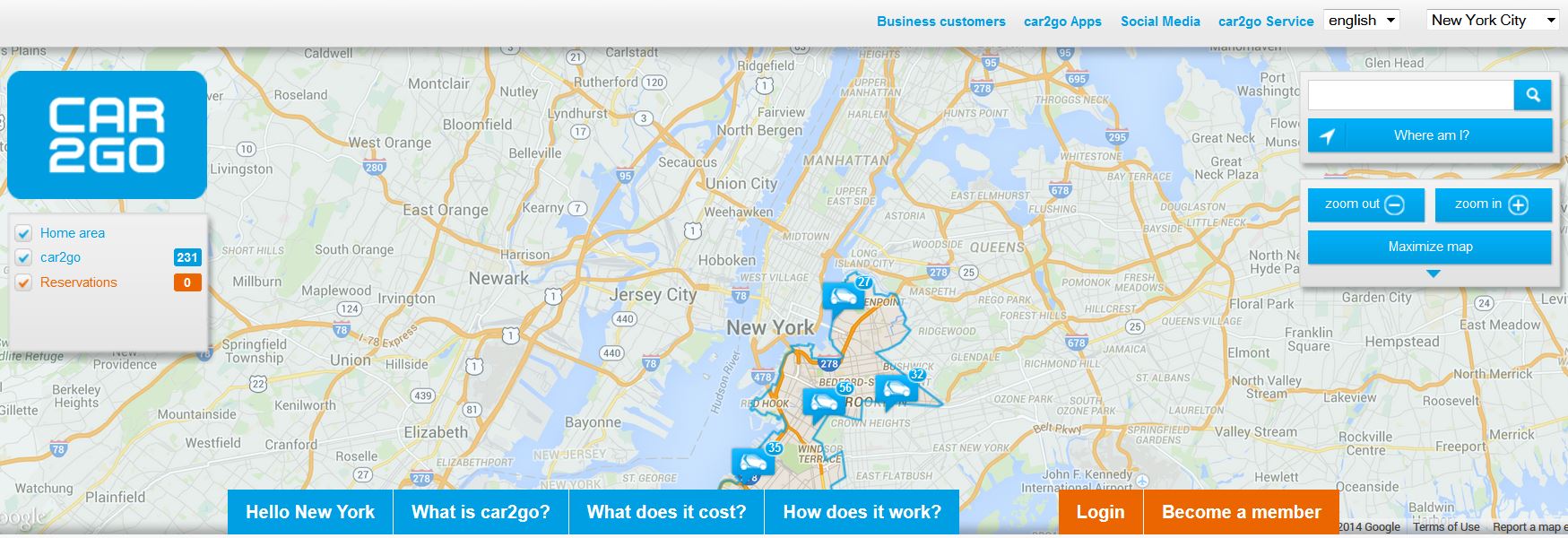 car2go Dispatch City