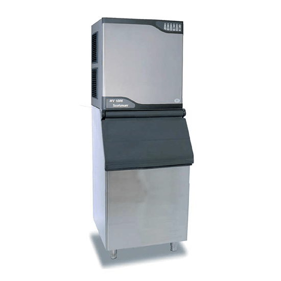 465 kg Scotsman Modular Ice Machine + Bin Cold Dispensing Solutions