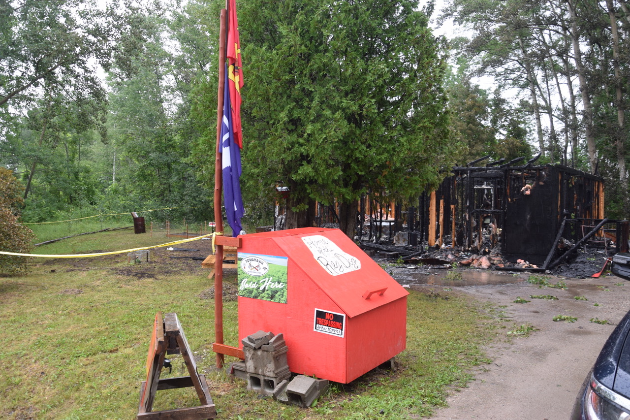 Sheguiandah Cannabis Dispensary Burns Dispensing Freedom