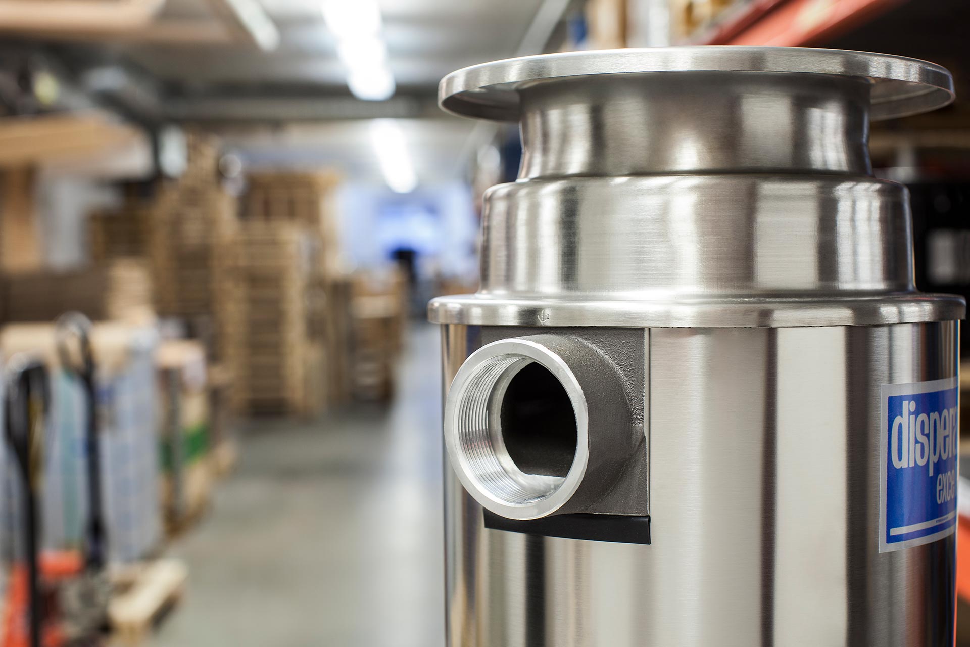 Installation of food waste disposers Disperator AB