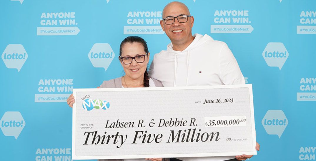 Couple celebrates wedding anniversary with massive 35 million lotto