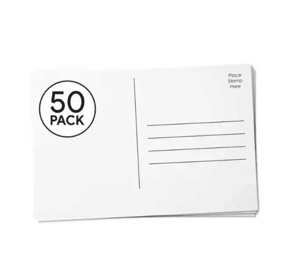 Blank Postcards DisplayAvenue