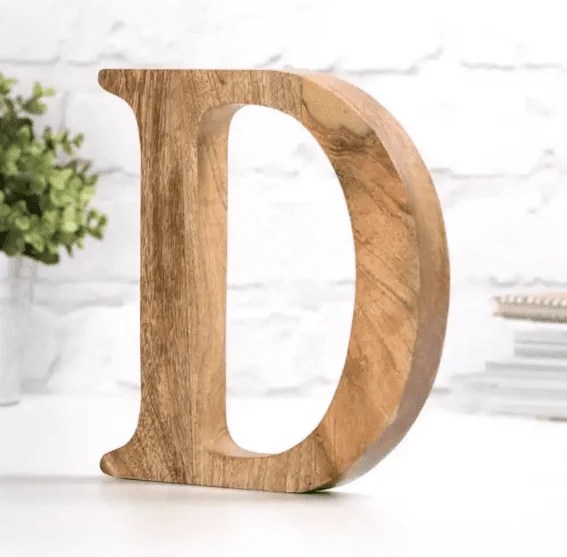 Pinewood Letters and Numbers DisplayAvenue