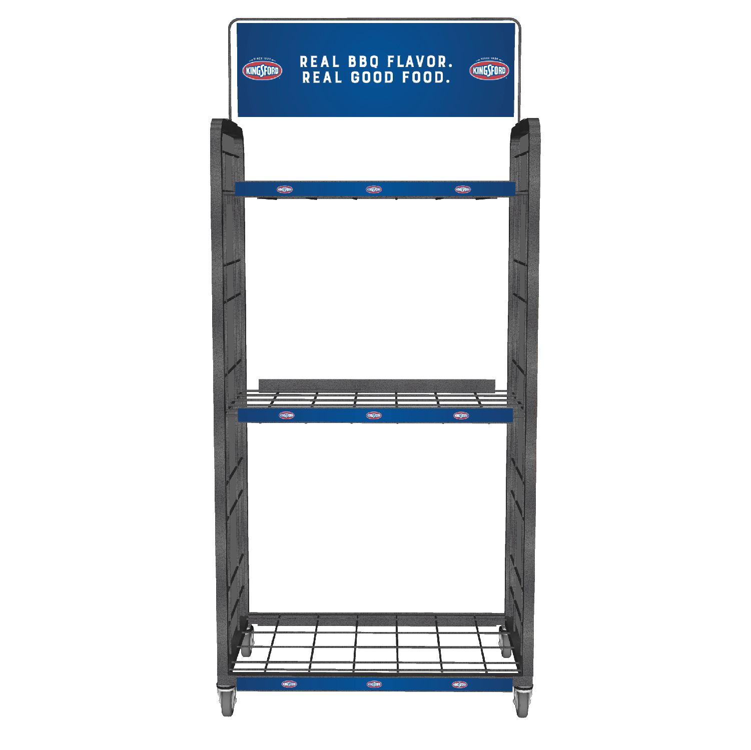 Kingsford 2022 Small Rolling Rack Displays Builds