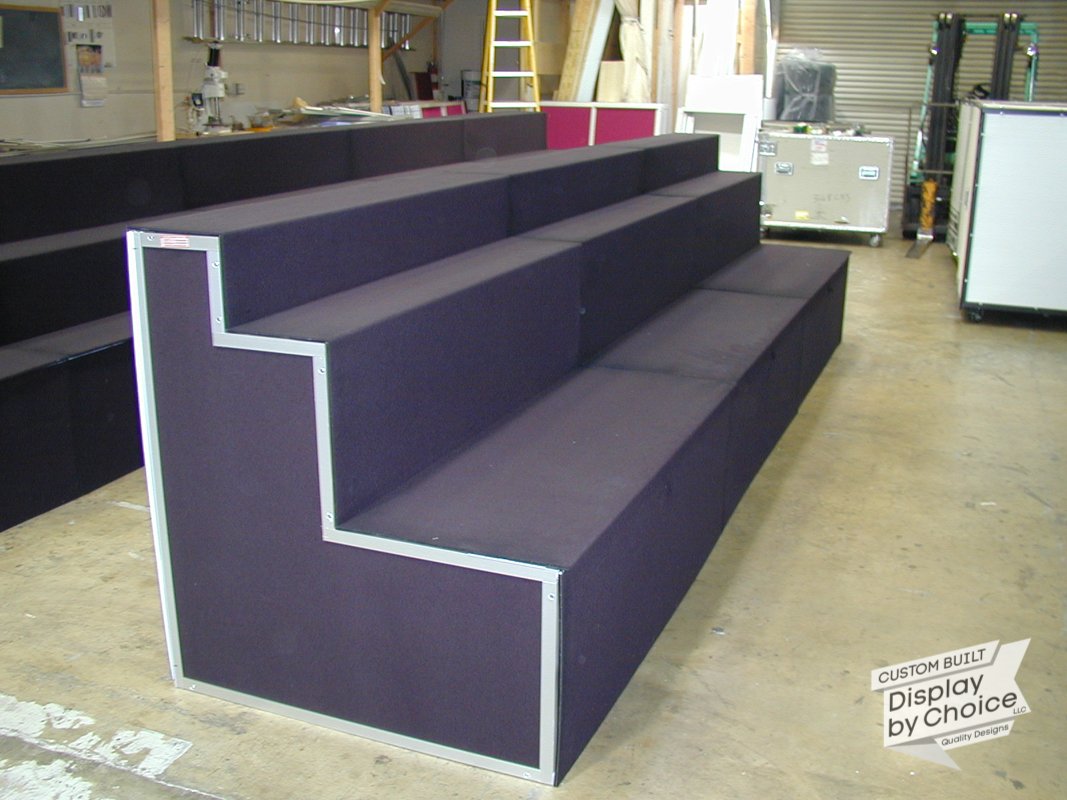 Floor Risers Display by Choice