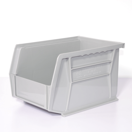 Plastic Light Grey Lin Bins For Storage & Merchandising Display Centre