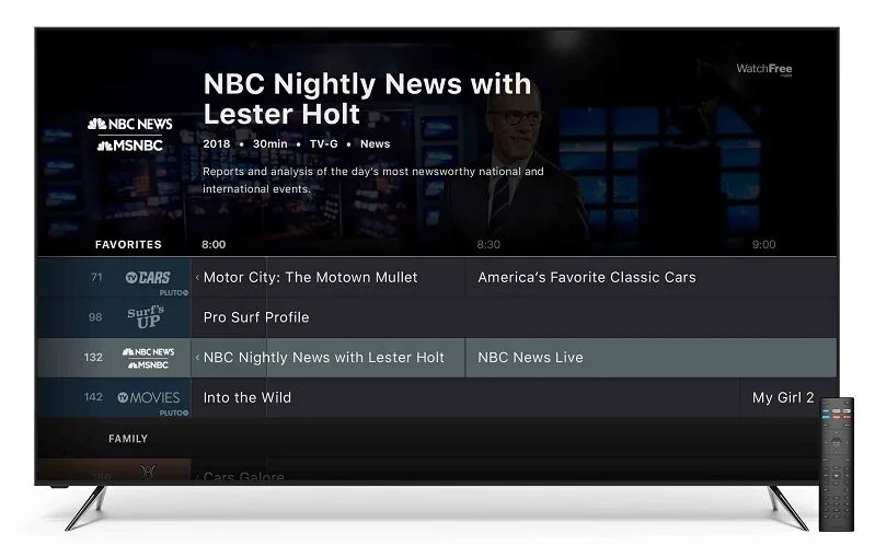 WatchFree Service Rolls Out to Vizio Smartcast TVs Display Daily