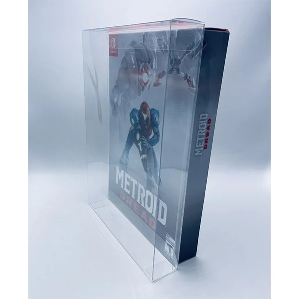 VIDEO GAME BOX Protectors for SWITCH METROID DREAD SE Game Boxes (50mm