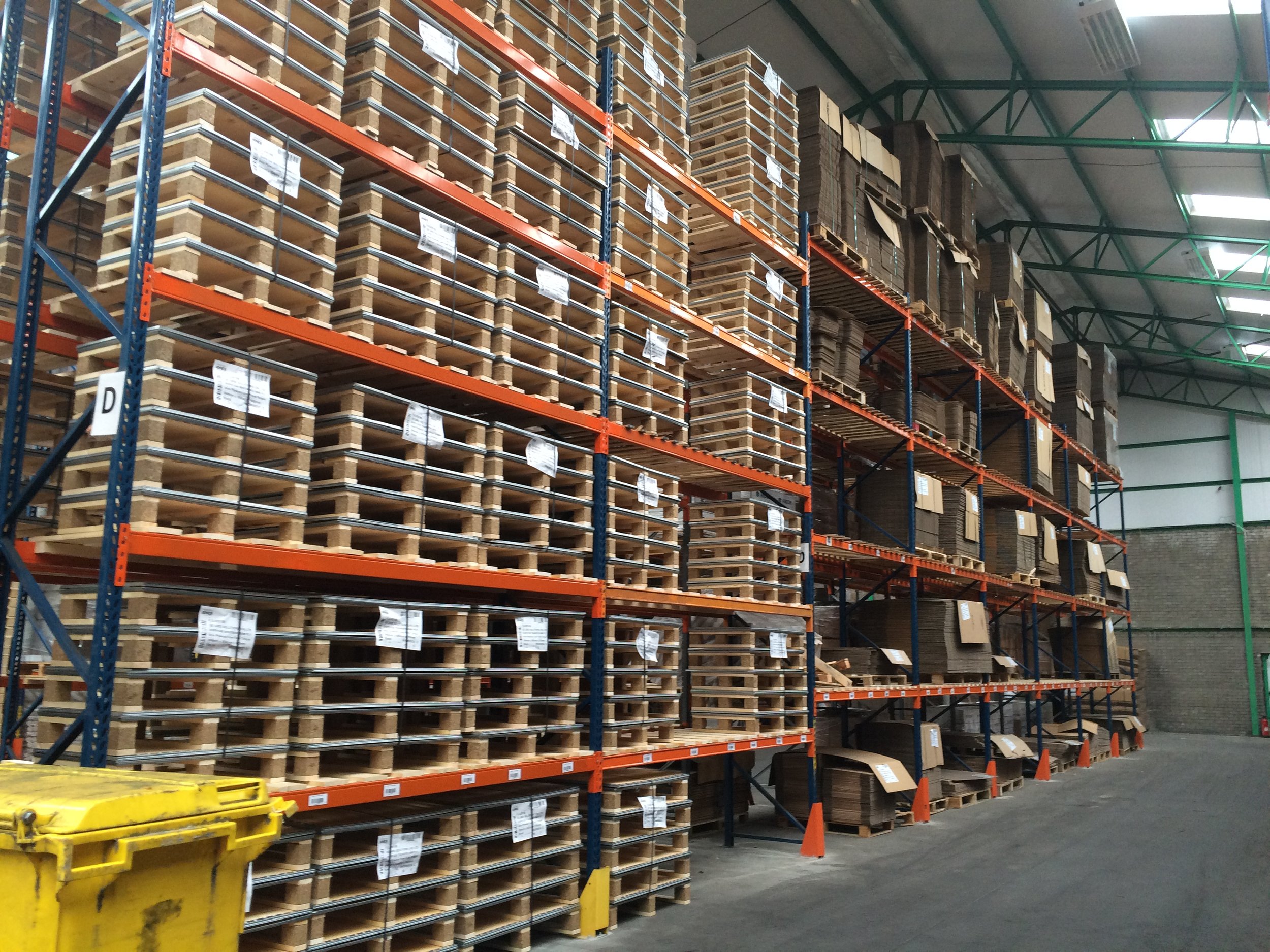 Pallet Racking for warehouses prices and companies Display Icon