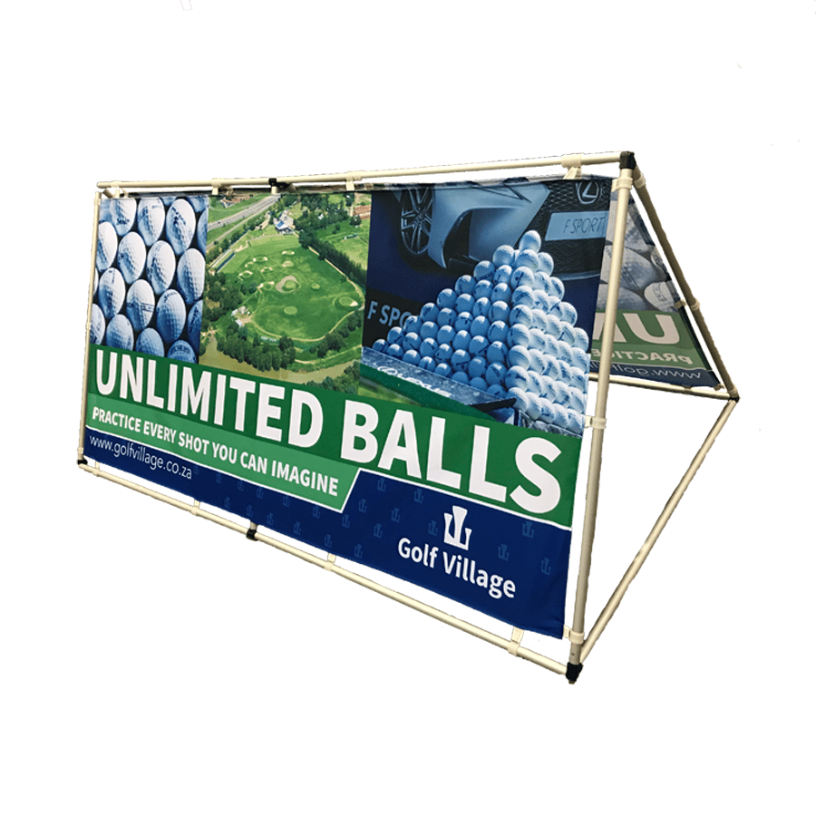 Aluminium AFrame Banner Display Mania International