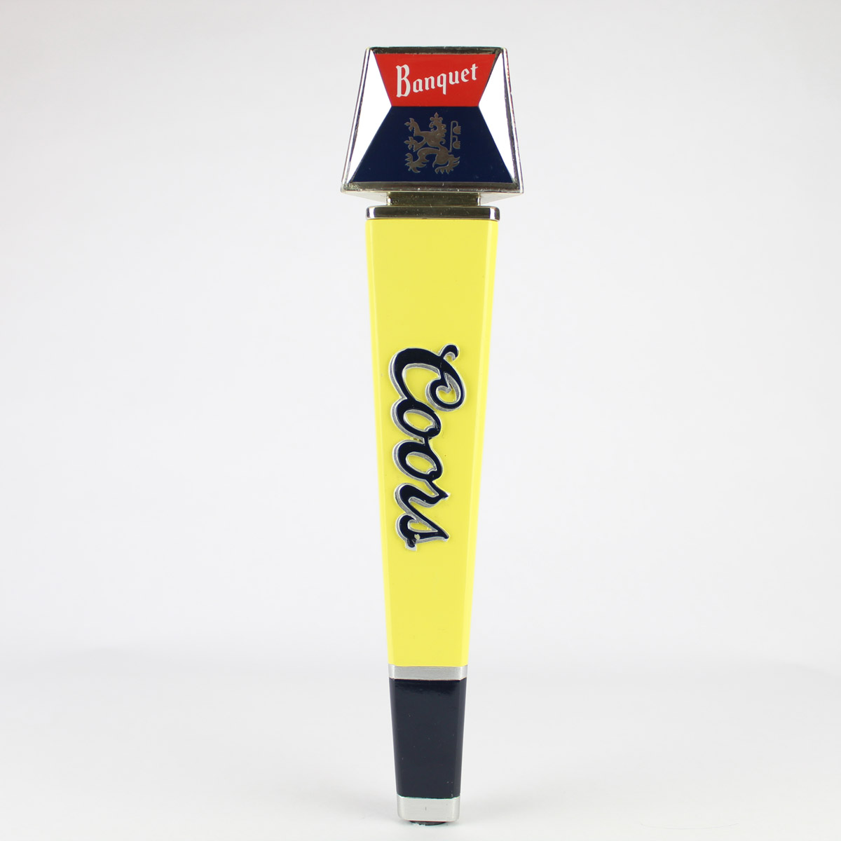 Beer Tap Handle Coors Banquet 3 Sided 12" Tall Display Shack