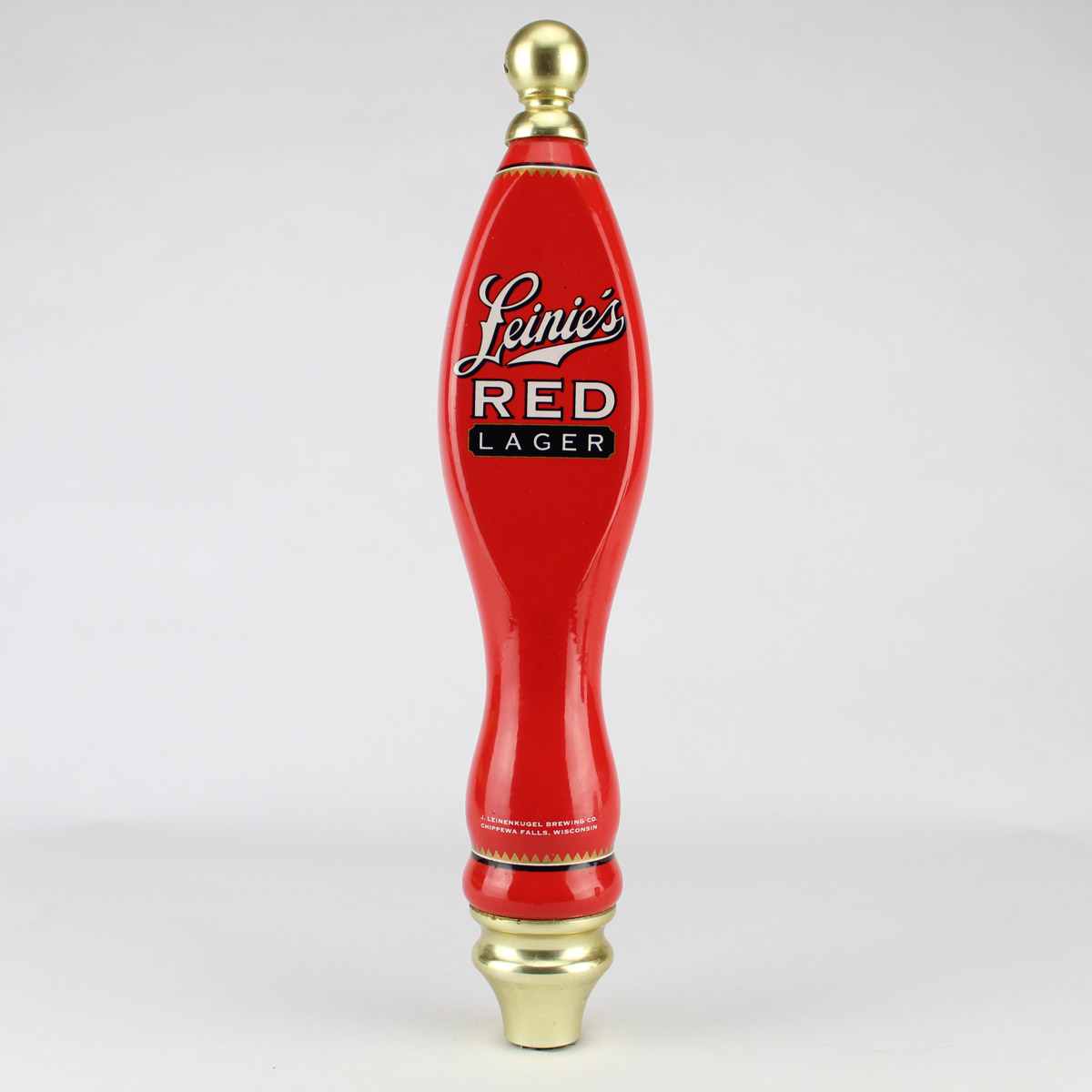 Beer Tap Handle Leinies Red Lager Vintage