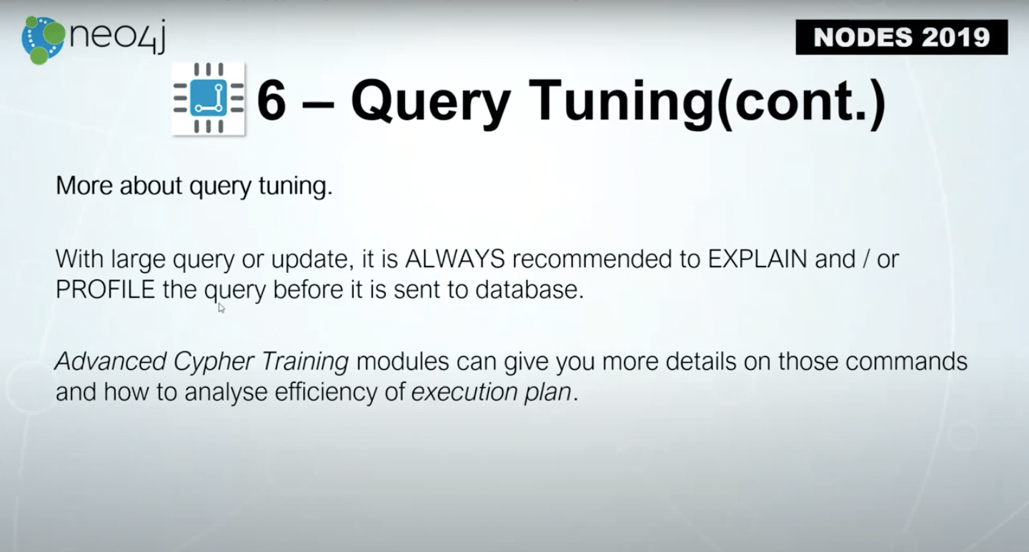Best Practices to Make (Very) Large Updates in Neo4j