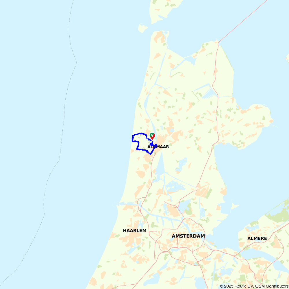 121601 Bergen, Egmond aan de Hoef and Alkmaar