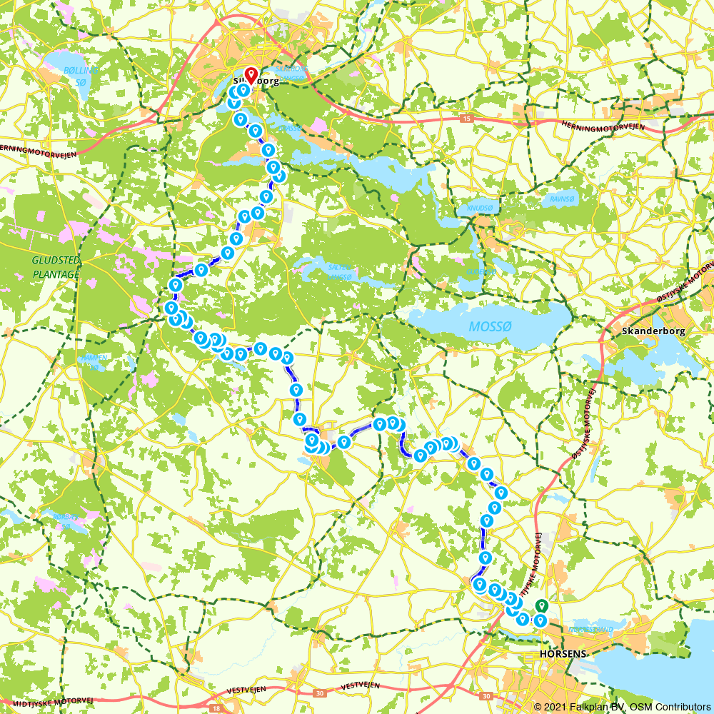 1238933 Denmark Naturstien