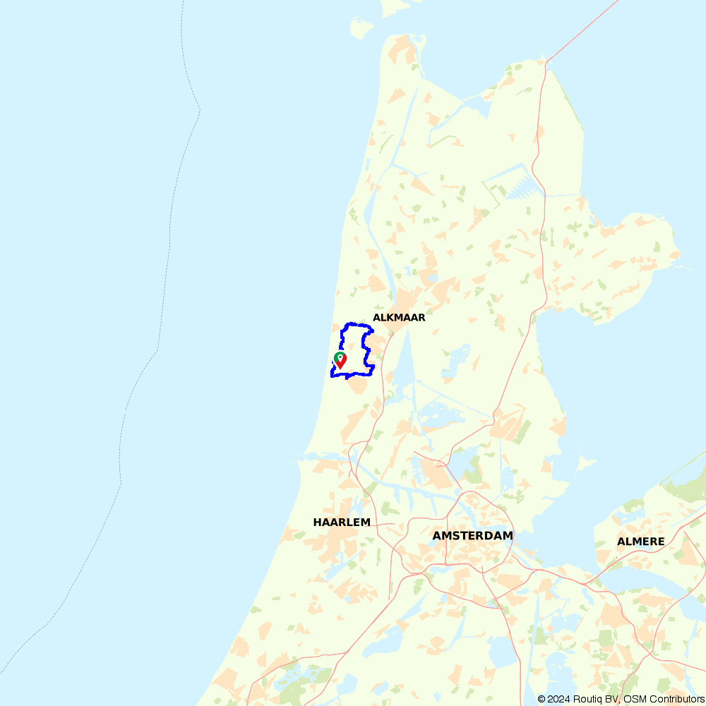 232695 Tour of the dunes, Egmond aan den Hoef and Heiloo