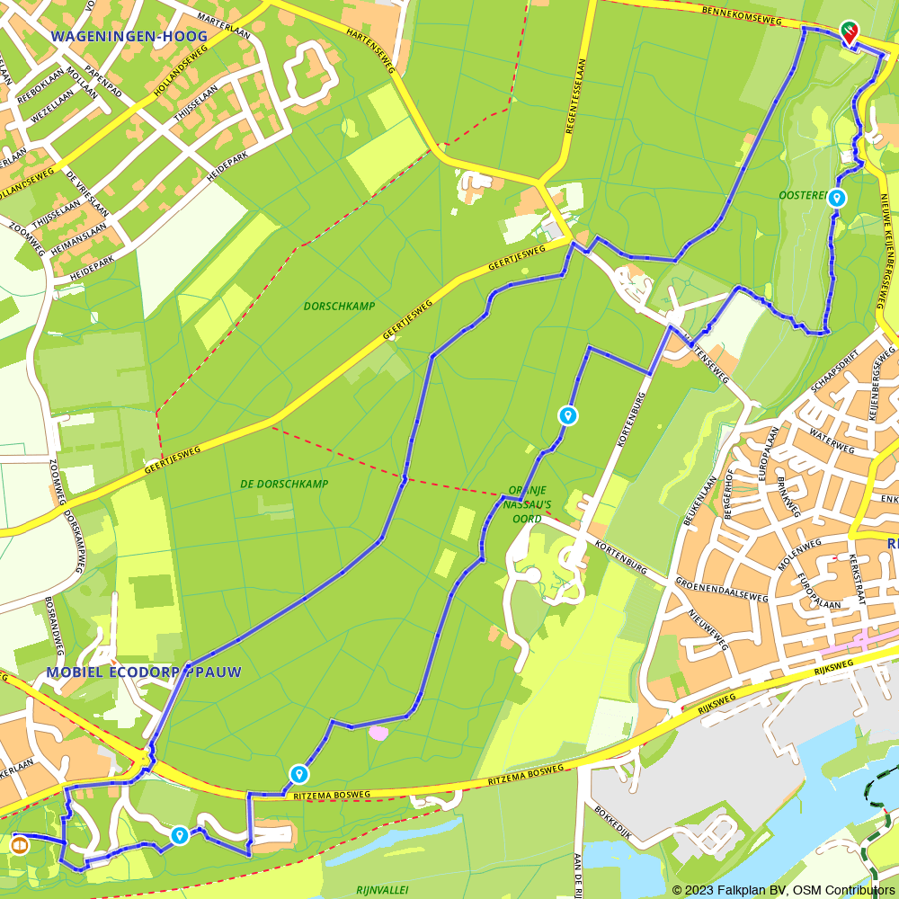 Routiq 3941302 Tour Belmonte Estate and Renkums Beekdal