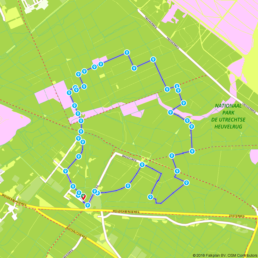 Routiq 781623 Route through Austerlitz Zeist