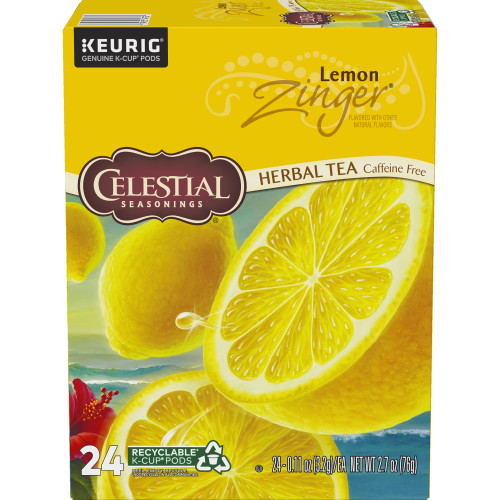 Celestial Seasonings Lemon Zinger Tea Distillata