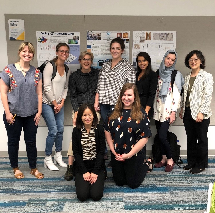 Marymount University Graduate Interior Design Class Distinctive Art