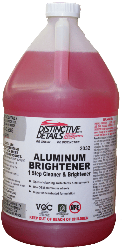 ALUMINUM BRIGHTENER Distinctive Details