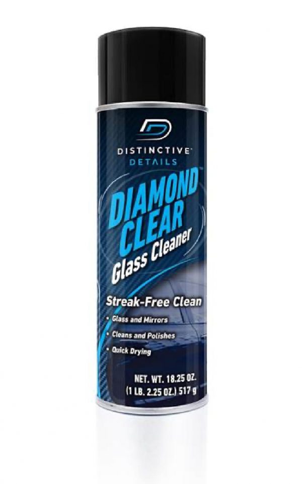 DIAMOND CLEAR™ GLASS CLEANER Distinctive Details