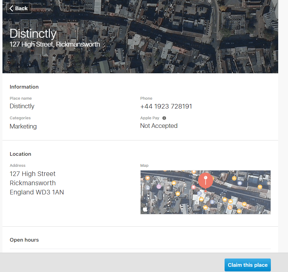 Apple Maps Claim Business Apple Maps Connect How to easily add or claim your business Distinctly