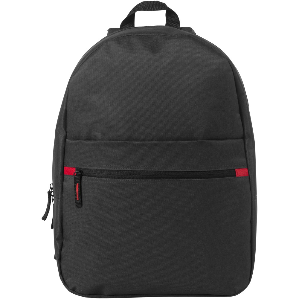 Printed Vancouver backpack, solid black (Backpacks)