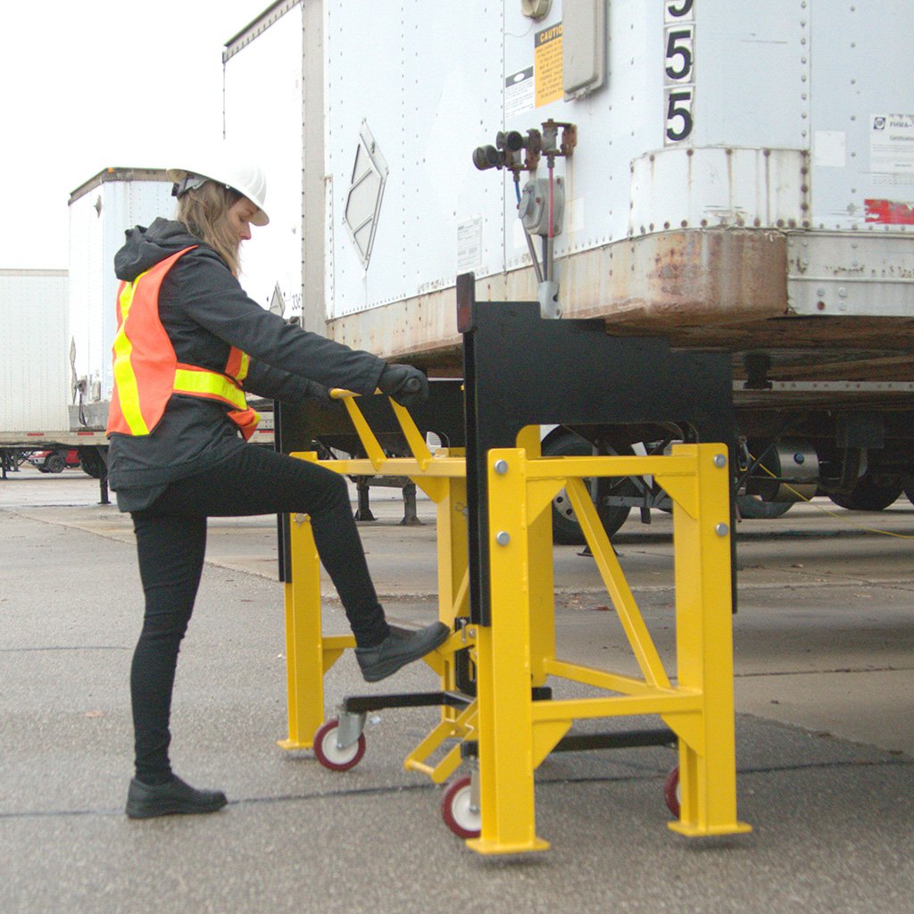 Semi Trailer Jack Stands Trailer Stand Ideal Warehouse Innovations Inc.