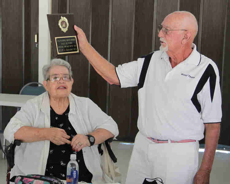 Special Award Hall of Fame to Helen Bell from the USA NSA! California
