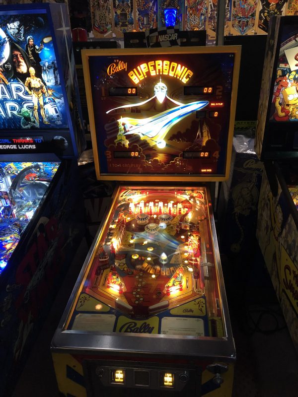 Supersonic Pinball • District 82 Pinball